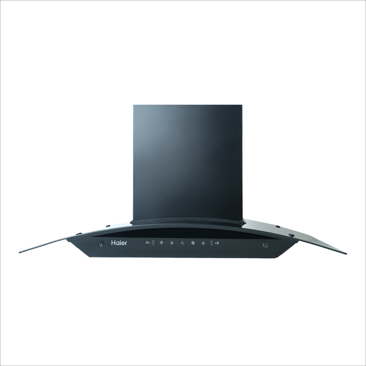 Haier 1500 m³h Suction Power Heat Auto Clean Filterless Black Chimney